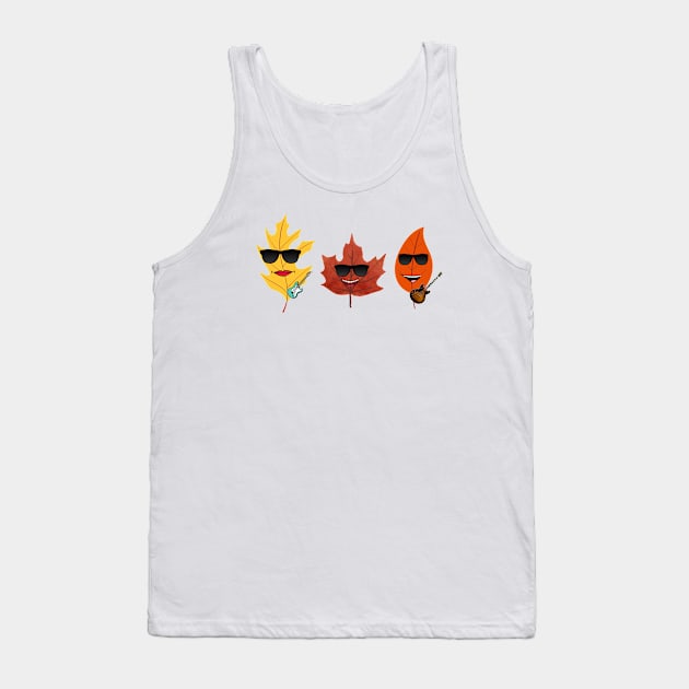 Jammin' into Fall Tank Top by NatureDzines